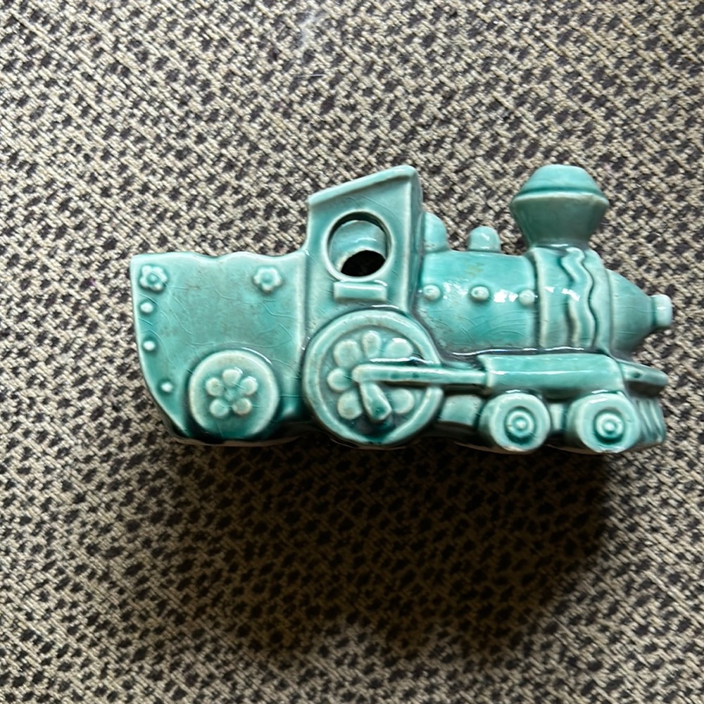 Vintage Train Planter